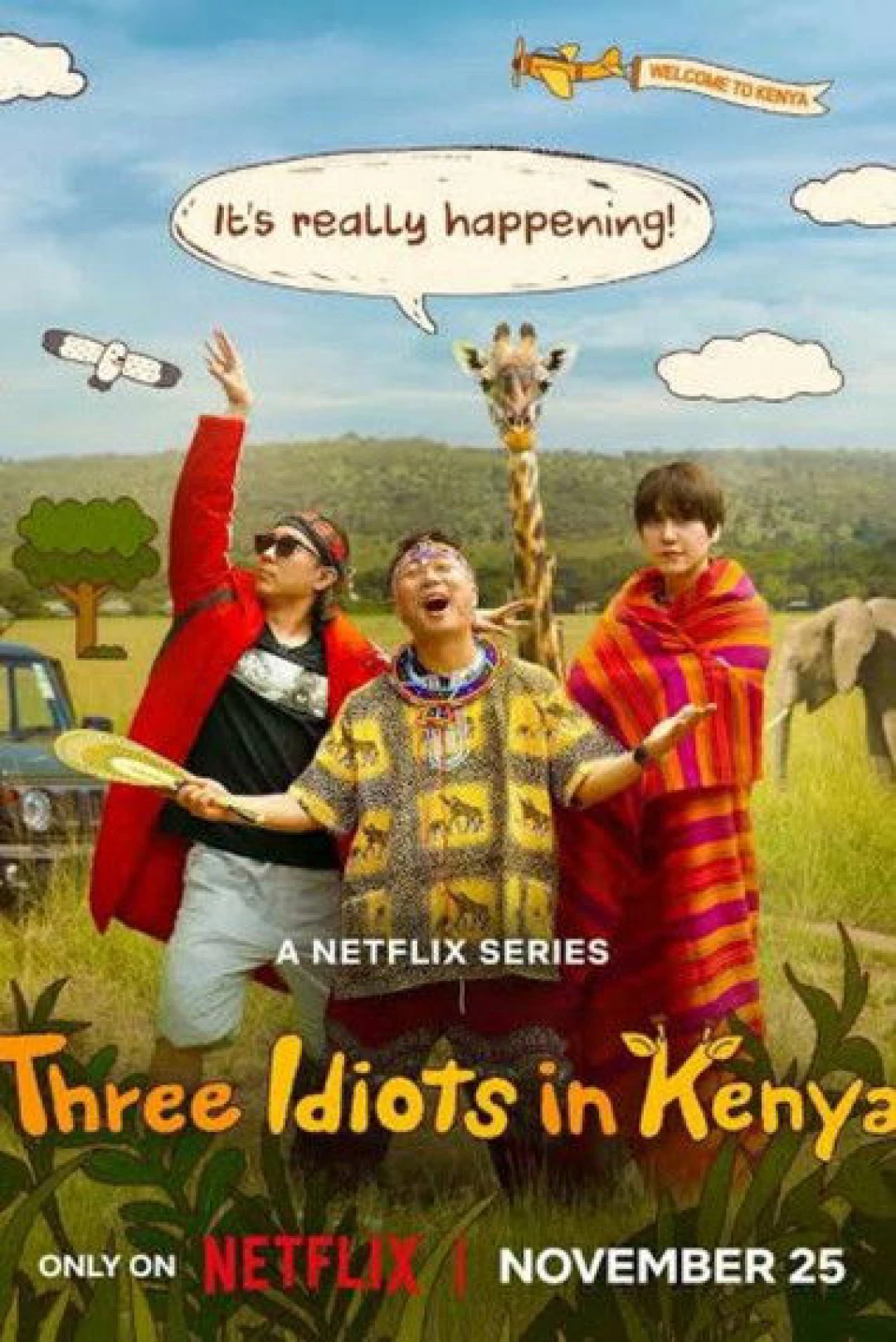 Ba Gã Ngốc Ở Kenya (Three Idiots in Kenya) [2025]