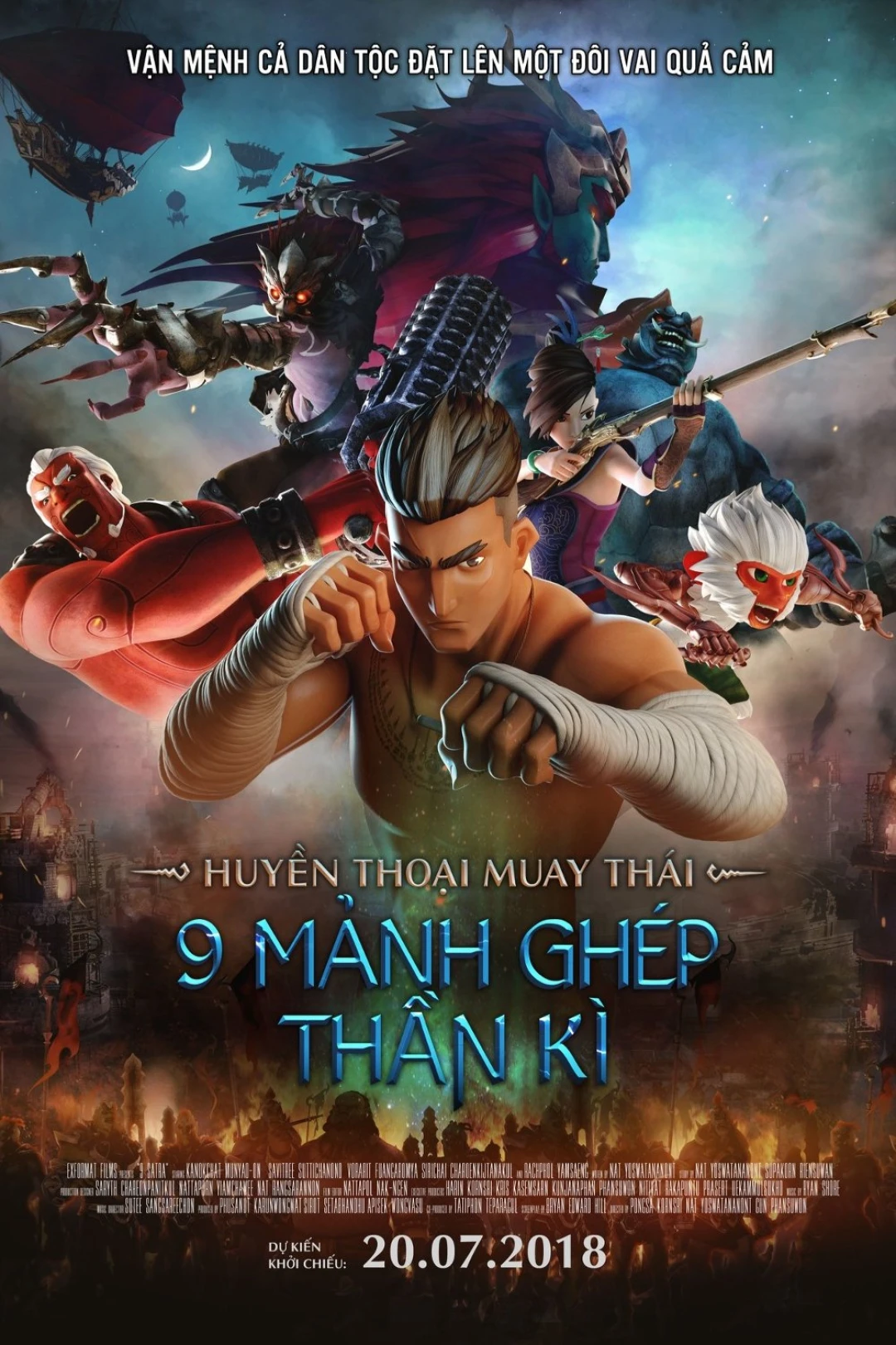 Huyền Thoại Muay Thái: 9 Mảnh Ghép Thần Kì (The Legend Of Muay Thai: 9 Satra) [2018]