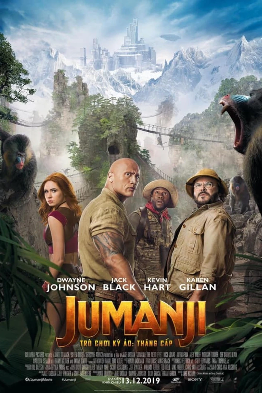 Jumanji - Trò Chơi Kỳ Ảo: Thăng Cấp (Jumanji: The Next Level) [2019]
