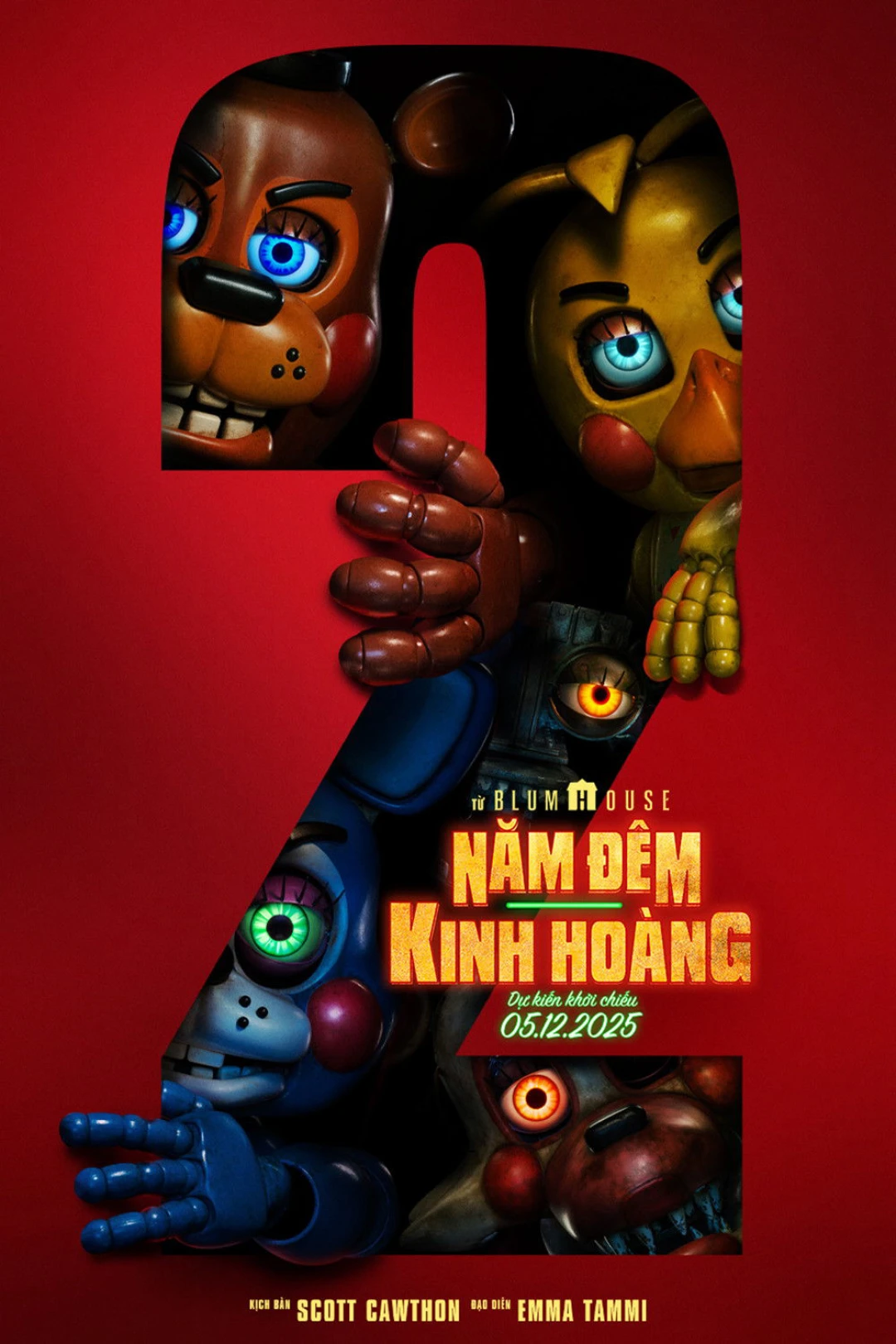 Năm Đêm Kinh Hoàng 2 (Five Nights at Freddy's 2) [2025]