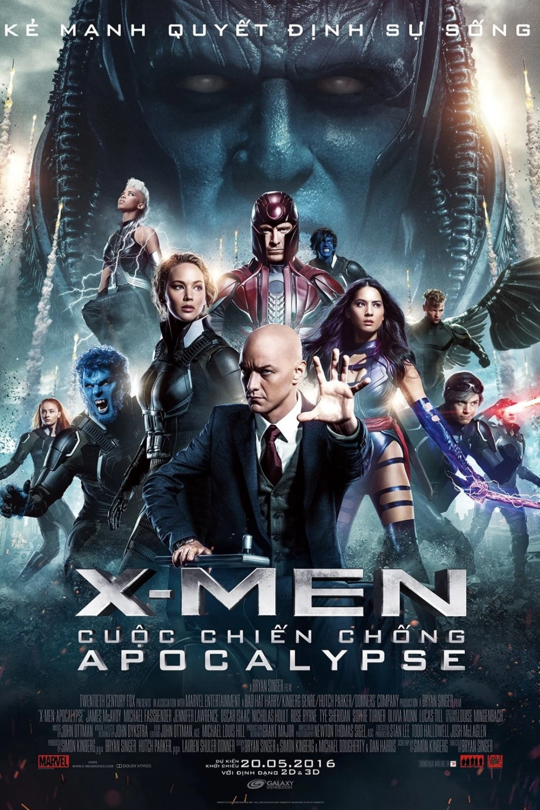 X-Men 8: Cuộc Chiến Chống Apocalypse (X-Men: Apocalypse) [2016]